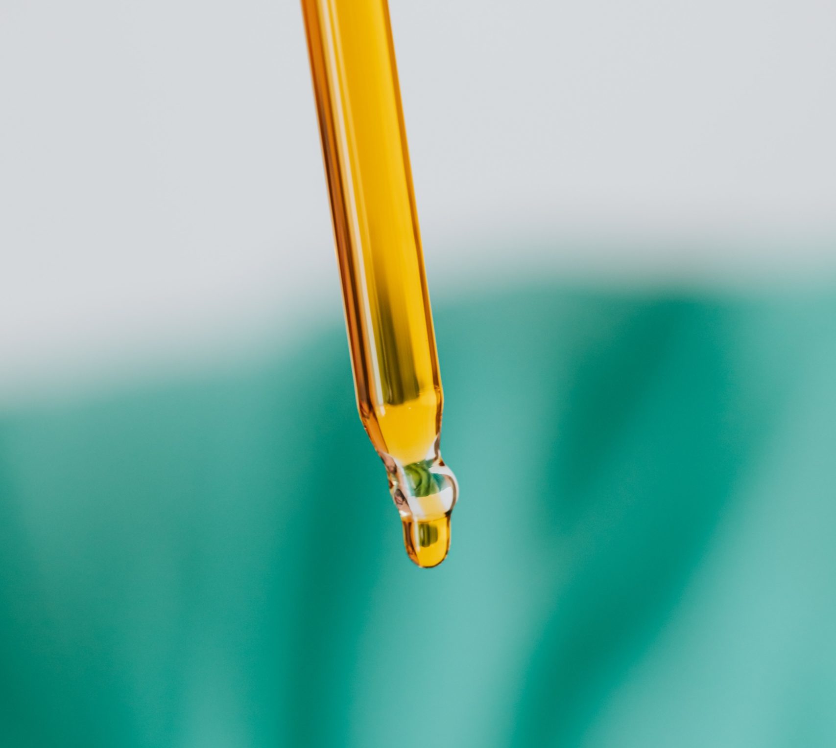 Up close of Cannabis Tincture Dropper